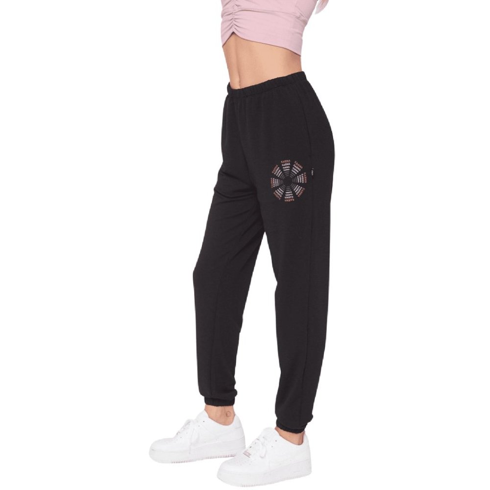 Rebody Karma Casual Black Jogger Pant